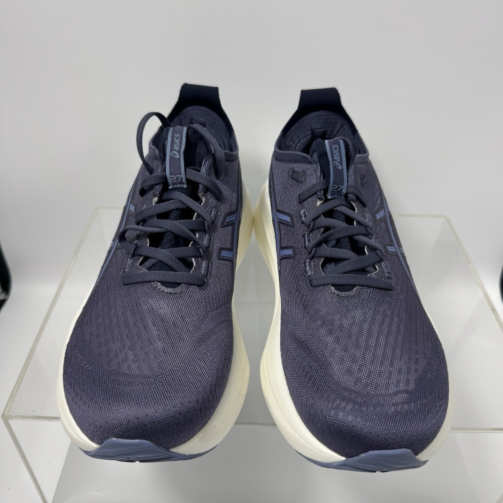 Brand New ASICS Gel Nimbus 27 Indigo Denim Blue 1011B958 Running Men's Size 8 - Picture 6 of 9